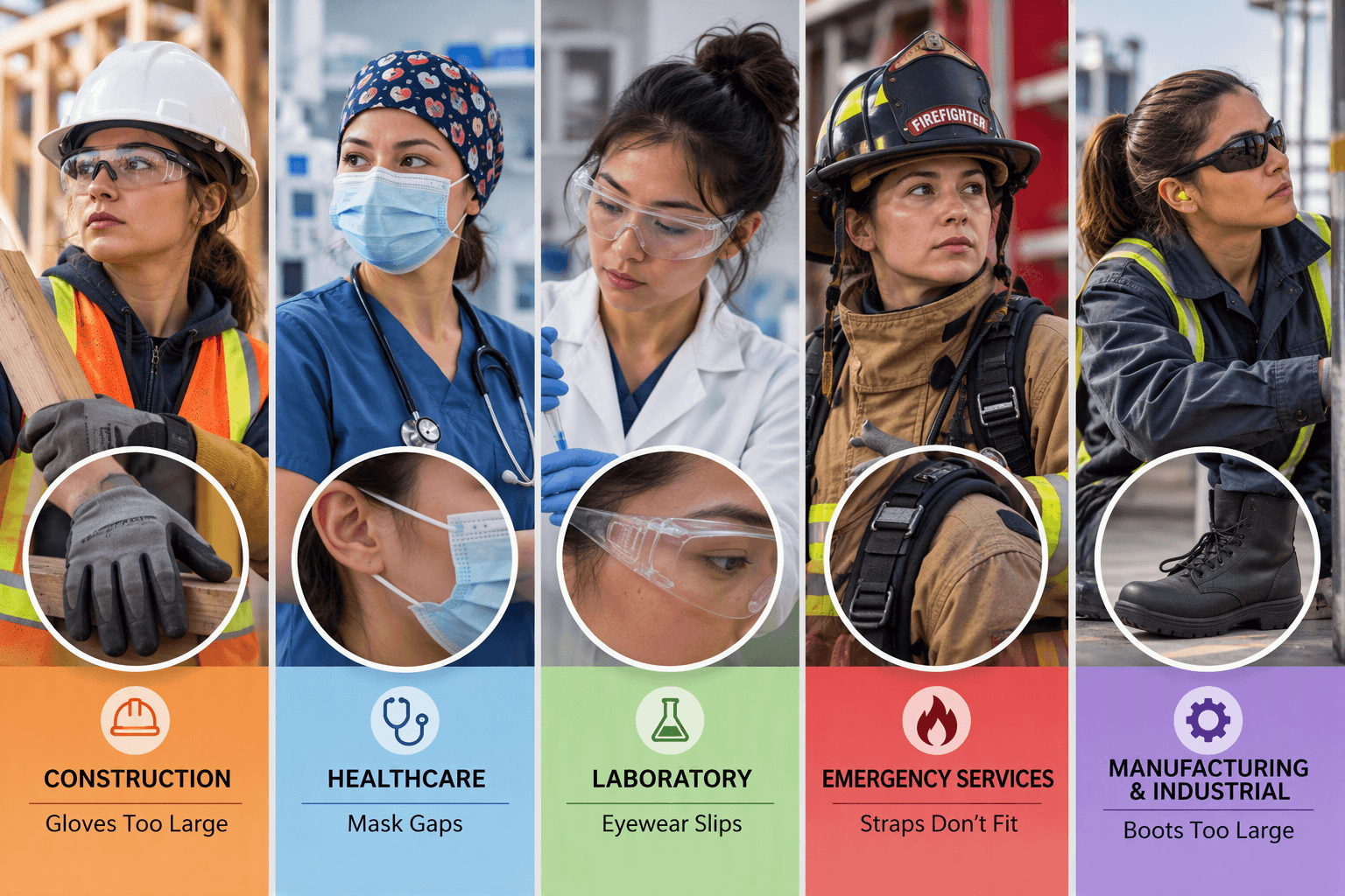 Read more about the article Women’s PPE & Workplace Safety: Why Proper Fit Matters